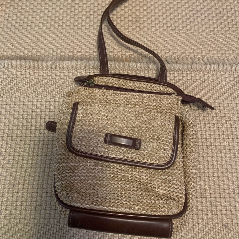 Braided Crossbody Bag.